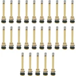 TR571 3-3/8" Brass Clamp-in Tubeless Tire Truck Valve Stem Pack Of 25 New. Price: $44.38.