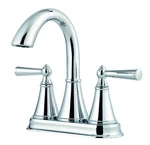Pfister LG48GL0C Saxton 2HANDLE 4" Centerset Bathroom Faucet In Polished Open. Price: $53.77.