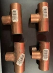 Nibco 611 1X1X3/4 Reducing Tee, Wrot Copper 1"X1"X3/4" Solder (sold Each ) Open. Price: $9.00.