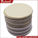 Findmall 100PACK Inch 60-320 Grit No-hole Hook Loop Pads Flocking Sanding Disc New. Price: $17.70.