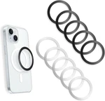 10 Pack Universal Metal Rings, Magnetic For Phone Cases & Wireless Charging New. Price: $12.99.