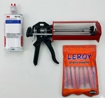 3M 08116 Panel Bonding Metal Adhesive + Gun Mixing Nozzles Tips Bundle New. Price: $129.95.