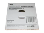 3M 08611 Window-weld Round Ribbon Windshield Sealer, 5/16" X 15' New. Price: $33.95.