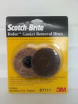3M 07711 Scotch-brite Roloc Gasket Removal Discs Coarse 6 Inch New. Price: $14.97.