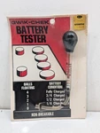 Qwik-chek Battery Tester Vintage Sealed 20-104 Automotive Car Parts Store Tool Used. Price: $15.96.