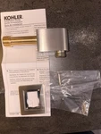 Kohler K-98350-BN Awaken Wall-mount Supply Elbow, Vibrant Brushed NICKEL,2.25 X Open. Price: $66.49.