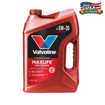 Valvoline Maxlife High Mileage 5W-20 Synthetic Blend Motor Oil Quart New. Price: $17.97.