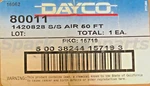 1420828 S/s Air Hose Dayco 80011 ( 50' X 1/2" ) 15.2M 12.7MM 200PSI New. Price: $35.19.