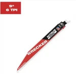 Milwaukee 48-00-5372 9 In. 6 Tpi Wrecker Nitrus Carbide Teeth Sawzall Blade New. Price: $45.00.