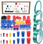 105PCS Powder Coating Plug Kit With Pet Masking Tape, High Temp Yellow New. Price: $23.92.
