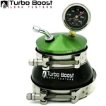 4" Turbo Boost Leak Tester- 6061 Alum, 30PSI Gauge, Tire Valve Premium New. Price: $68.00.