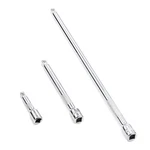 Dakcos 3 Pieces 1/4 Inch Drive Wobble Extension Set Includes Onesize, Silver New. Price: $14.52.