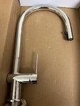 Riobel AZ101C-10 Kitchen Faucet With Spray, Open. Price: $175.00.