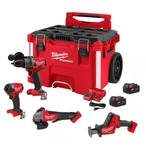 Milwaukee 3697-24PO M18 Fuel Packout 4-TOOL Combo Kit Brand New!!!!!!!!!!!!!. Price: $900.00.