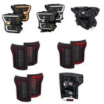 Anzo Two Black Projector Switchback Headlights & 2 Led Tail Kit For F-150 New. Price: $932.32.