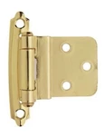Lot Of 5 Pair Amerock Cabinet Hinges Brass Finish BPR34283 New. Price: $16.97.
