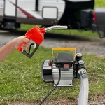 110V 0.55KW Electric Fuel Transfer Pump Kit Diesel Kerosene Oil W/ Hose & Nozzle New. Price: $106.69.