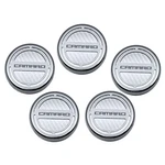 Acc Cap Covers White Cf Inlay+'camaro' Fits 2010-2015 V8 Automatic-chrome New. Price: $120.74.