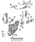 Genuine Mopar Multi-function Bracket Left 68292091AA New. Price: $17.28.