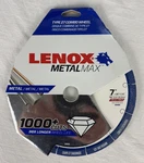 Lenox 2044481 Type 27 Diamond Grit 7" Cutting Wheel Brand New. Price: $18.99.