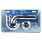Plumb Pak PP100CP 22 Ga. Chrome-plated Brass Slip Joint P-trap 1-1/4 Dia. In. New. Price: $24.99.