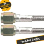 Allstar Performance ALL46300-24-5 Set Of 24IN Braided Steel Brake Lines New. Price: $69.95.