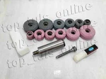 14X Sioux Valve Seat Grinding Wheels Pink & Grey+ Holder +diamond Dressser New. Price: $79.99.
