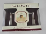 New Baldwin Bed/bath Satin Nickel Privacy Function Door Handle Wave Lever. Price: $49.99.
