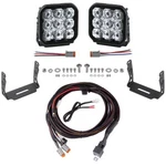 Diode Dynamics SS5 Pro White/clear Spot Led Light Pods Pair & Harness New. Price: $859.90.