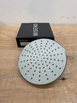 Miseno MNOSH425CP 2.0 Gpm Single Function Rain Shower Head, Polished Chrome Open. Price: $19.99.