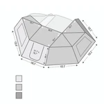 Overland Vehicle Systems Folding Tent - New. Price: $299.99.
