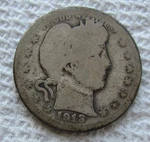 1913-S Barber Quarter Rare Key Date San Francisco Mint Bold Good Scratched Ungraded. Price: $929.00.