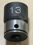 Grey Pneumatic 89013M 1/4" Drive X 13MM 6 Point Regular Duo Socket Lifetime New. Price: $9.99.