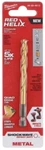 Milwaukee Shockwave 1/4 In. Titanium Twist Drill Bit, 48-89-4613 New. Price: $10.70.