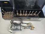 Cedar Rapids Kwik-way Valve Seat Grinder Kit W/ Metal Case Stones 7/16" Pilots Used. Price: $799.99.