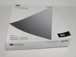 50 Sheets) 3M 02116 Sandpaper 346U Aluminum Oxide 60 Grit Medium Size: 9" 11" New. Price: $19.97.