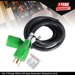 10 Feet Prong Amp Generator Extension Cord Nema L5-30P/L5-30R 125V New. Price: $22.25.