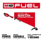 Milwaukee M18 Fuel 18V 16" Brushless Cordless String Trimmer W/8.0 Ah Battery Open. Price: $284.95.