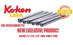 Koken #RS3350AM/6(L120) - 3/8" 6PC Extra Deep Nut Grip Socket Set (exclusive) New. Price: $209.00.