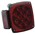 Uriah Products UL840011 4-1/2" Square Red Led Signal Light (under 80" With New. Price: $34.82.