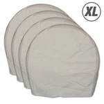 Aes Industries 30239 Canvas Wheel Covers, 4-PIECE Set, Extra Large New. Price: $77.40.