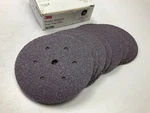 3M 30786 Purple 6" 40E Grit Dust-free Abrasive Sanding Disc, 25 Discs / Box New. Price: $44.95.