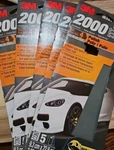 3M 2000 Grit Sandpaper, 03003, 9.3 Cm X 22.8 ( 3.66 ) 5 Ct Lot Of New. Price: $24.99.