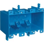 Carlon B355R Outlet Box, -gang, Pvc, Blue, Clamp Mounting New. Price: $18.20.