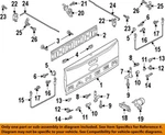 Ford Oem 19-23 Ranger Tail Gate-insert JB3Z21430B23A New. Price: $18.42.