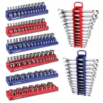 Workpro Magnetic Socket Organizer And 8-PIECE, Red / Blue New. Price: $87.74.