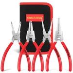 Tooleague 4 Pcs Snap Ring Set, Circlip Pliers, 7 Inches Interna New. Price: $33.24.