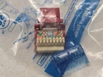 Icc IC1078E5RD CAT5E RJ45 Keystone Jack For Ez Style, Red New. Price: $10.99.