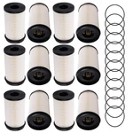 Fuel System Filter Kit For Detroit DD13 DD15 DD16 Engine DDER61709 New. Price: $84.21.