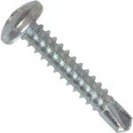 Hillman #8 18 X 1-1/2 In. Phillips Pan Head Self-drilling Sheet Metal Screw New. Price: $25.35.